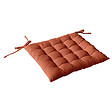 MODE DE VIE - Galette piquée Romeo - Coton et polyester - Terracotta - 40x40cm - vignette