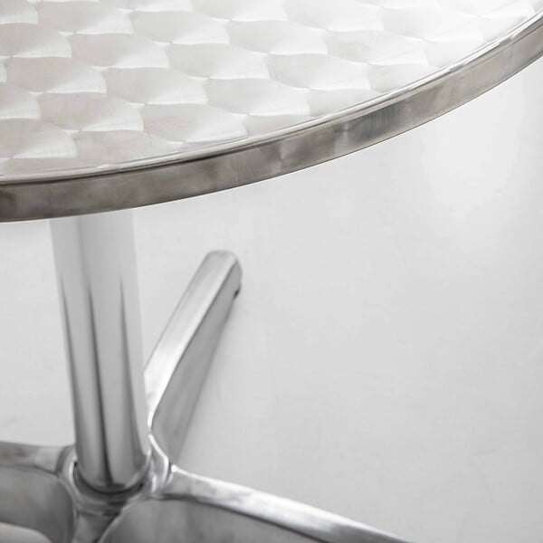 OVIALA - Plateau de table rond en inoxydable 60 cm Brixton - Brixton - large