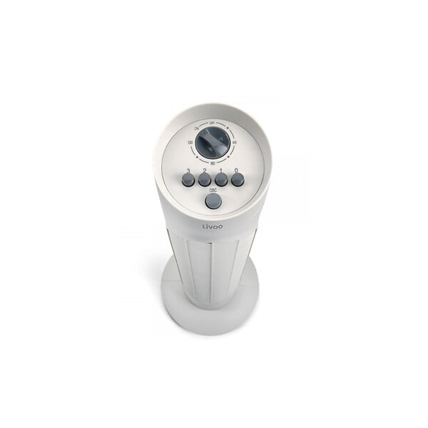 LIVOO - ventilateur colonne 50w 3 vitesses blanc - DOM509C - large