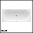 BESCO - Baignoire Droite sans Tablier - 170 x 75 cm - VITAE SANS TABLIER - REPOSE-TÊTE OFFERT - vignette