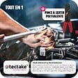 TECTAKE - Caisse à outils 799 pièces noir - vignette