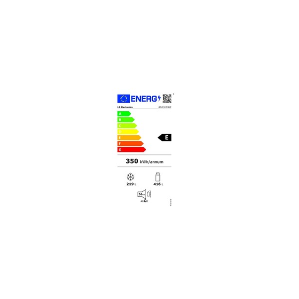 LG - réfrigérateur américain 91cm 635l nofrost - GSJV51DSXE - large