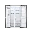 LG - réfrigérateur américain 91cm 635l nofrost - GSJV51DSXE - vignette