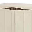 INTEC - Armoire de rangement 2 portes 2 Etagères 70 x 47 x 97cm 4 pieds Charge 50kg max INTEC - vignette