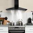 CIARRA - Hotte Aspirante hotte murale 90cm 370 m3/h 201BK90 - vignette