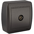 SOLERA - Prise TV en saillie - Noir graphite - Solera - vignette
