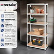 TECTAKE - Étagère robuste pour charges lourdes argent - vignette