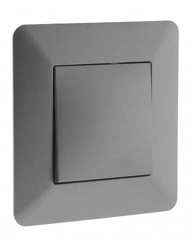 ZENITECH - Lot de 5 interrupteurs va et vient titanium - Artezo - Zenitech - large
