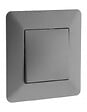 ZENITECH - Lot de 5 interrupteurs va et vient titanium - Artezo - Zenitech - vignette