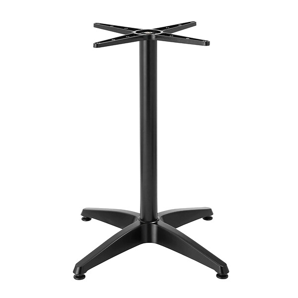 OVIALA - Pied de table noir en aluminium 72 cm Bradford - Bradford - large