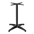 OVIALA - Pied de table noir en aluminium 72 cm Bradford - Bradford - vignette