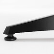 OVIALA - Pied de table noir en aluminium 72 cm Bradford - Bradford - vignette