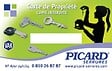 PICARD - Mécanisme 3 points en applique TRIDENT à  tirage gauche or - PICARD - 8000S0008 - vignette