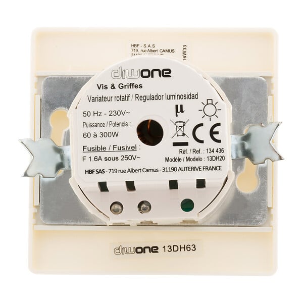 ZENITECH - Variateur LED 5/100W - incandescente/halogène - Diwone Zenitech - large