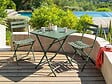 HESPERIDE - Table de jardin carrée Greensboro 70 x 70 cm Olive - Hespéride - vignette