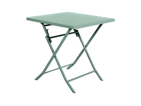 HESPERIDE - Table de jardin carrée Greensboro 70 x 70 cm Olive - Hespéride - large