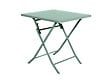 HESPERIDE - Table de jardin carrée Greensboro 70 x 70 cm Olive - Hespéride - vignette
