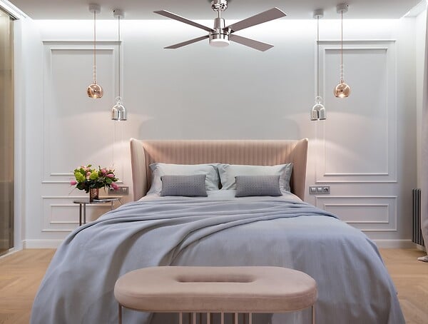 KLASSFAN - Ventilateur de plafond ø122 cm avec LED et Wifi Réversible Hypersilence - large