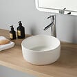 GODART - Vasque Lave mains ø25 cm - Blanc brillant - Faible diamètre - Rebords fins - Jany - vignette