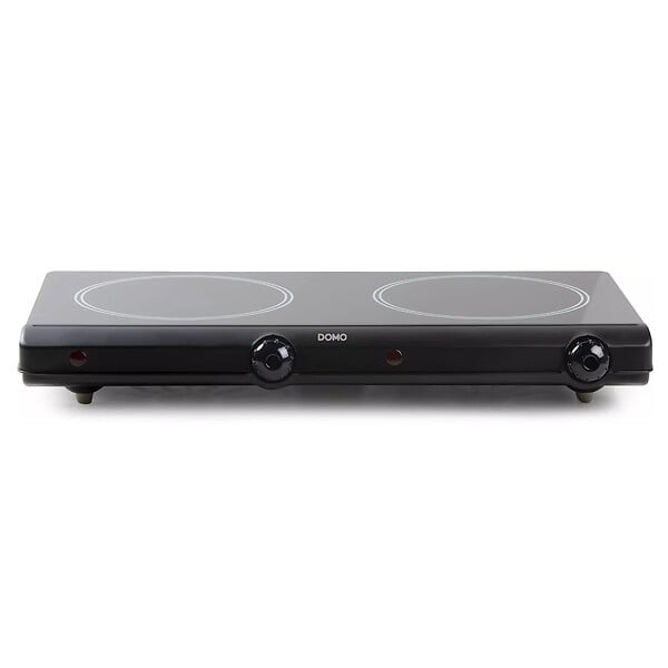 DOMO - réchaud vitroceramique 2 feux 2500w - DO339KP - large