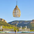 LUMISKY - Suspension solaire bohème HOLIDAY H42cm - vignette