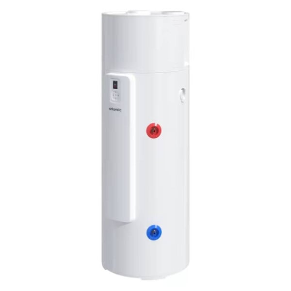 ATLANTIC - Chauffe-eau thermodynamique Discover Atlantic - Vertical sur socle - 200L - 4 personnes - large