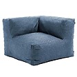 OVIALA - Fauteuil d'angle pour canapé modulable bleu pacific - Mixi - vignette
