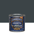 HAMMERITE - Peinture fer Hammerite Direct S/Rouille Brillant Gris Anthracite 0,25L - vignette