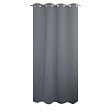 MODE DE VIE - Rideaux occultant Noa - Polyester - Anthracite - 260g/m2 - 140x240cm - vignette
