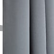 MODE DE VIE - Rideaux occultant Noa - Polyester - Anthracite - 260g/m2 - 140x240cm - vignette