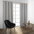 MODE DE VIE - Rideaux occultant Noa - Polyester - Gris clair - 260g/m2 - 140x240cm - vignette