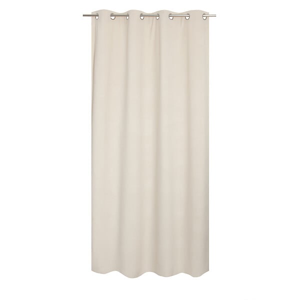 MODE DE VIE - Rideaux thermique Rafael - Polyester - Ecru - 320gms - 140x240cm - large