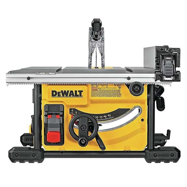 DEWALT - Scie sur table Ø210mm 1850W DEWALT DWE7485RS-QS avec piètement à roulettes DE7400 - large