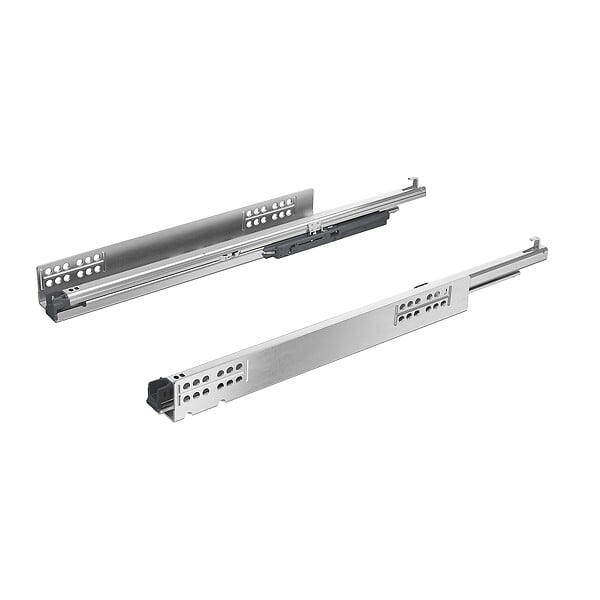 HETTICH - Coulisse à sortie totale Quadro V6 YOU M (30 kg) avec Silent System, compatible avec push to open silent, 600 mm, gauche et droit - HETTICHE - 9256896 - large