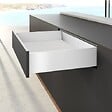 HETTICH - Profilé latéral de tiroir AvanTech YOU, hauteur 139 mm x NL 400 mm, Blanc, gauche et droite - HETTICH - 9353395 - vignette