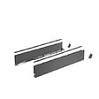 HETTICH - Profilé latéral de tiroir AvanTech YOU, H101mm x L400mm, anthracite, gauche et droite - HETTICH - 9353424 - vignette