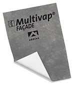 UBBINK - Ecran pare pluie multivap facade gris rouleau 1.5mx50ml sans adhesif 204446 - large