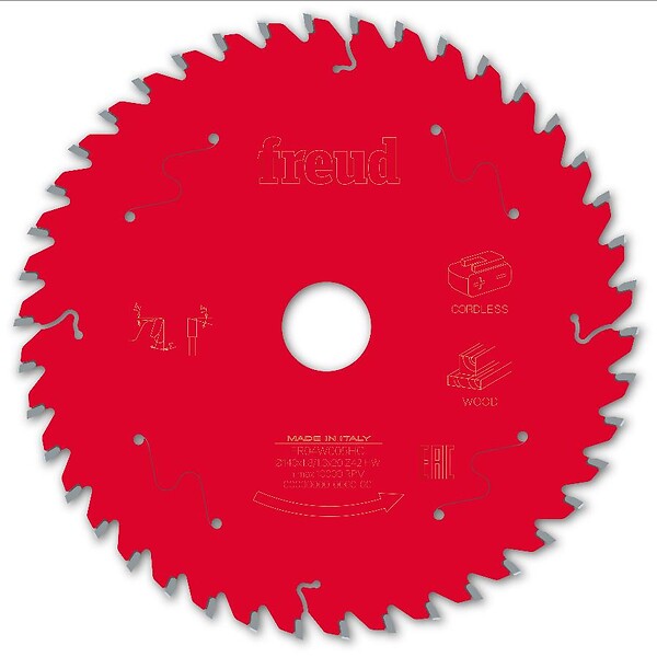 FREUD - Lame pour scie circulaire portative sans fil FREUD - Ø140 1,8/1,3 AL20 Z42 BA 5° - F03FS10046 -FR04W005HC - large