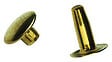 COTEKA - 8 rivets tubulaires en laiton 4.4x12mm - vignette