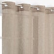 MODE DE VIE - Voilage Louis effet lin - Polyester - Naturel - 130g/m2 - 140x240cm - vignette