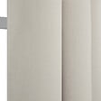 MODE DE VIE - Rideaux occultants Noa - Polyester - Ecru - 190g/m2 - 140x240cm - vignette
