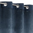 MODE DE VIE - Rideaux occultants Noa - Polyester - Bleu - 190g/m2 - 140x240cm - vignette