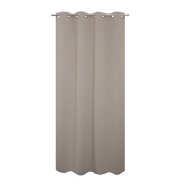 MODE DE VIE - Rideaux occultants Noa - Polyester - Naturel - 190g/m2 - 140x240cm - large