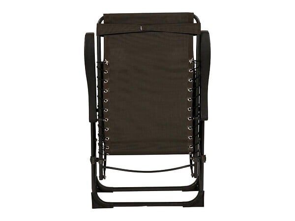 HESPERIDE - Fauteuil de jardin relax SILOS Gris anthracite - Hespéride - large