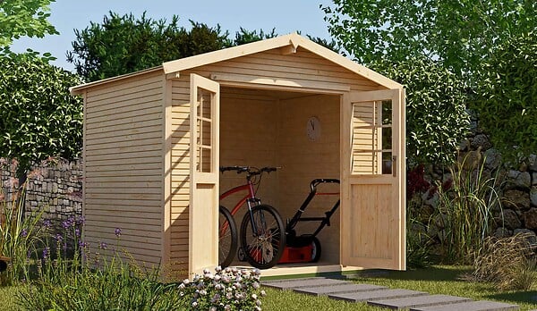 WEKA - Abri bois Design Wekaline 218 T3_7,07 m² - large