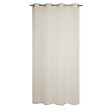 MODE DE VIE - Voilage Leo effet coton - Polyester - Naturel - 70g/m2 - 140x240cm - vignette