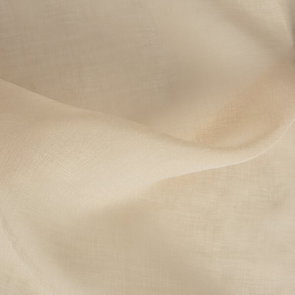 MODE DE VIE - Voilage Leo effet coton - Polyester - Naturel - 70g/m2 - 140x240cm - large