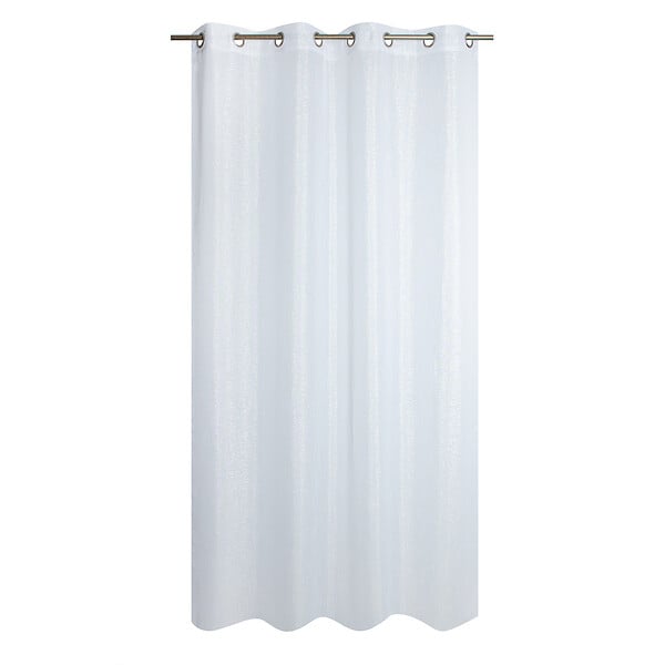 MODE DE VIE - Voilage Lucas - Lurex et polyester - Blanc - 140x240cm - large