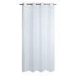 MODE DE VIE - Voilage Lucas - Lurex et polyester - Blanc - 140x240cm - vignette