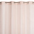 MODE DE VIE - Voilage Lucas - Lurex et polyester - Rose - 140x240cm - vignette